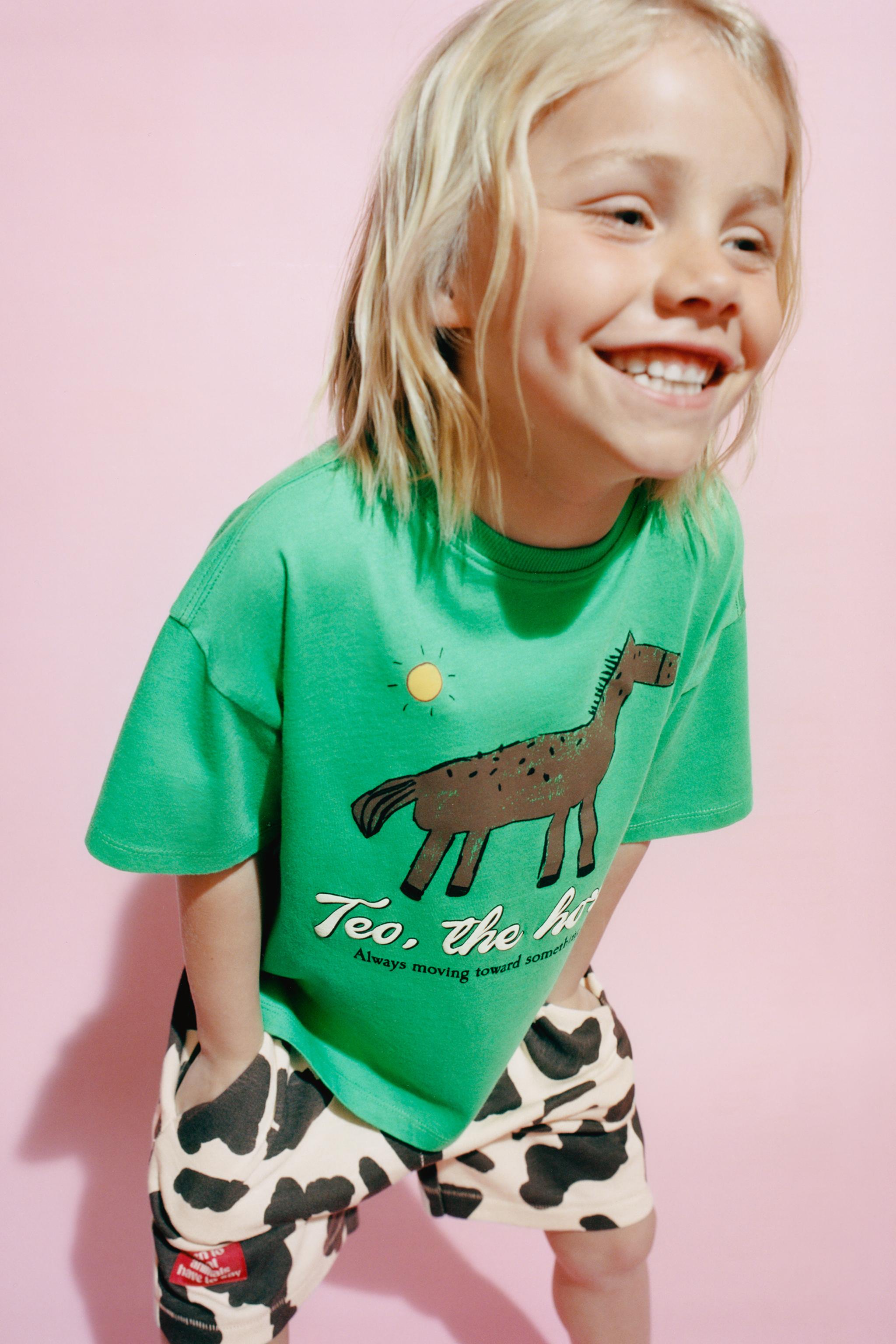 HORSE PRINT T-SHIRT